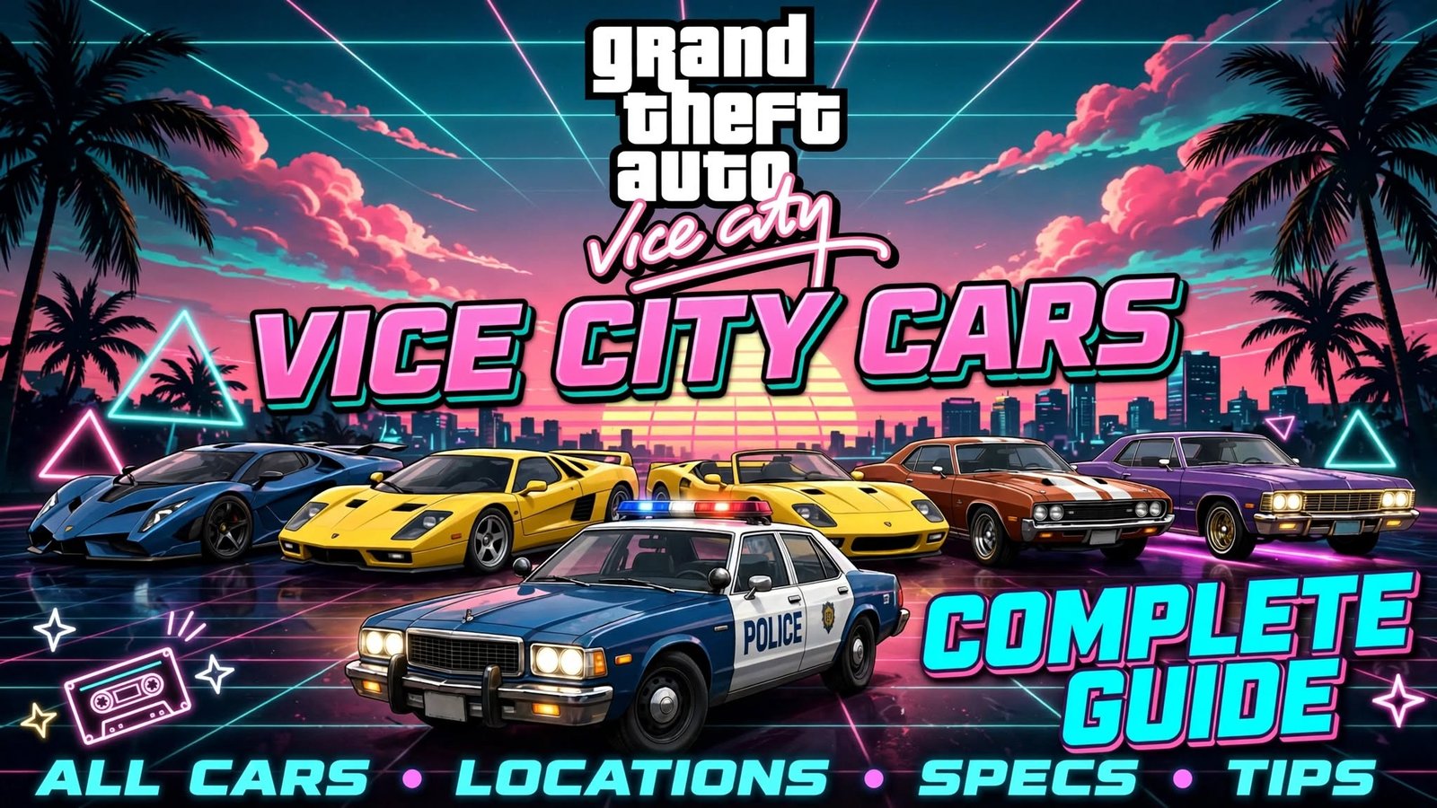 GTA Vice City Cars