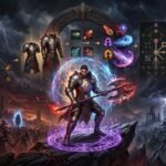 Path of Exile 2 builds guide featuring a powerful endgame character