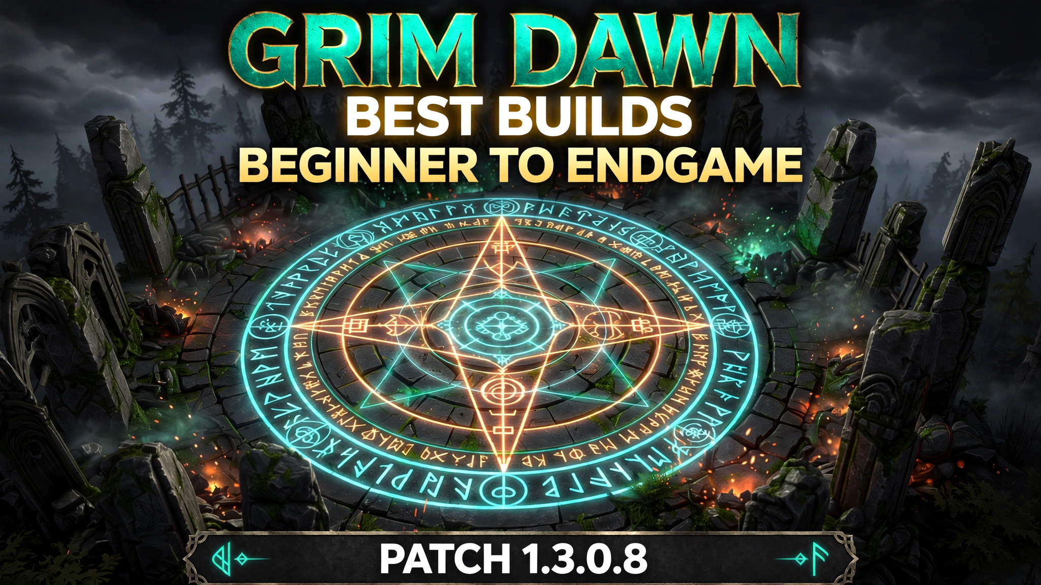 Grim Dawn builds for beginners, leveling and endgame in patch 1.3.0.8