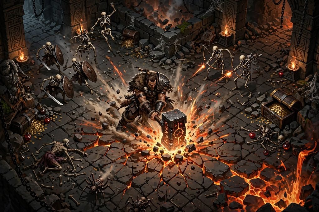 Diagram showing how a PoE2 class branches into Ascendancies